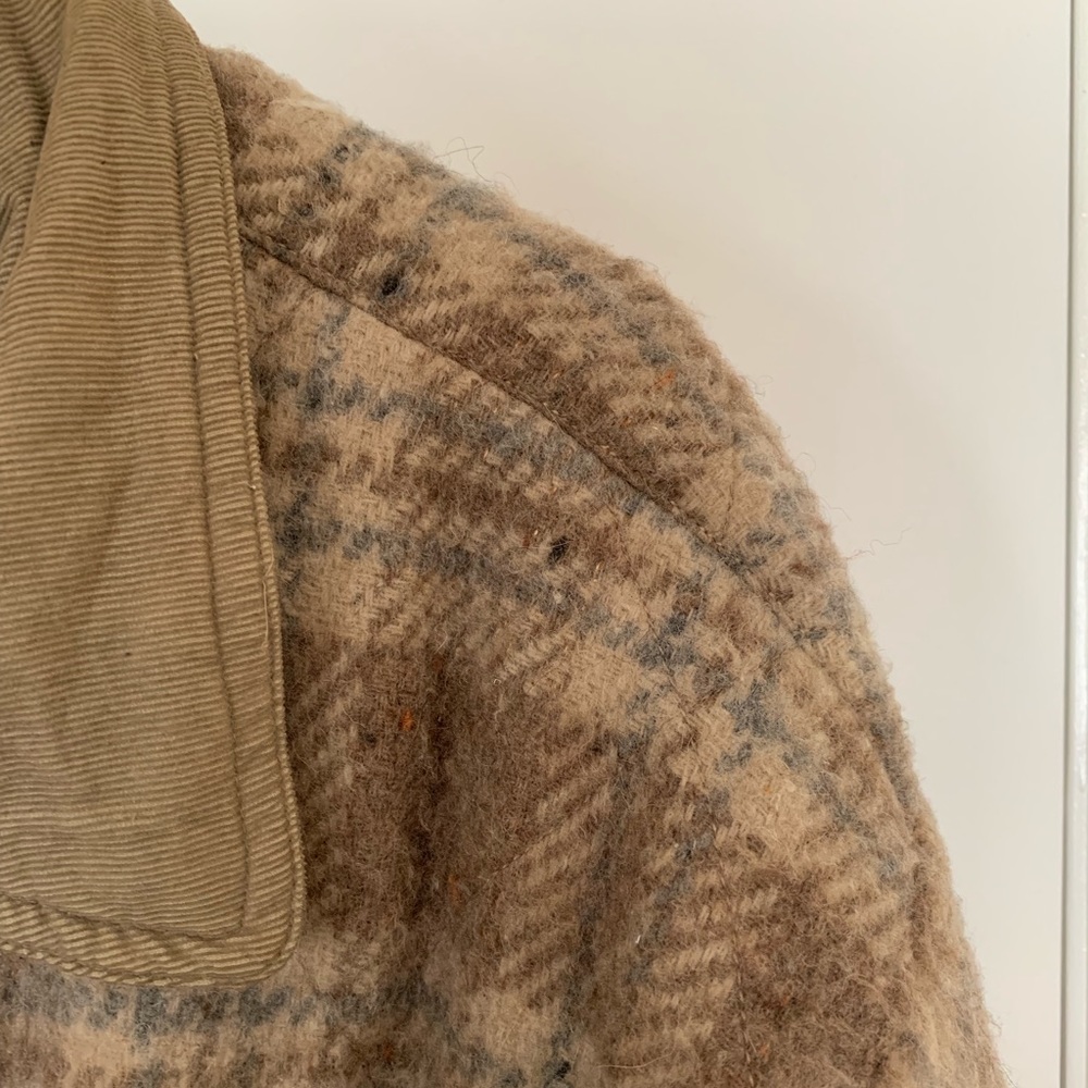 Vintage Inspired Plaid Coat